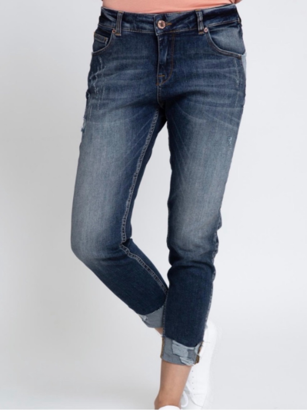 Women’s Blue Denim Jeans - Classic Straight Fit